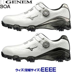 ミズノゴルフ日本正規品 GENEM009 BOA(ジェネムボア) ソフトスパイクゴルフシューズ
