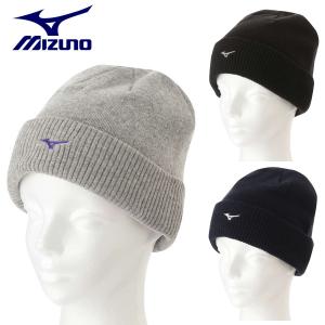 MIZUNO ミズノ 正規品 ブレスサーモ ロゴニットキャップ メンズ 「 E2MWB506 」