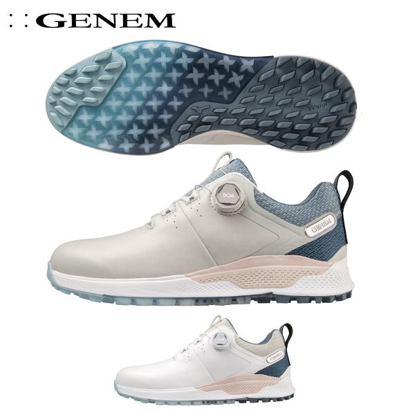 MIZUNO ミズノ 正規品 GENEM WG BOA ジェネム WG ボア スパイクレスゴルフシュ...