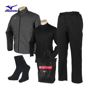 MIZUNO(ミズノ)日本正規品  2022モデル ブレスサーモ体感セット  あったか5点セット メンズ   「E2JH1550」