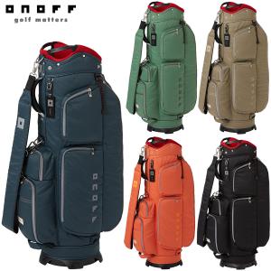 ONOFF オノフ 正規品 ナイロンツイルシリーズ 軽量 キャディバッグ 「 OB0422 」｜EZAKI NET GOLF