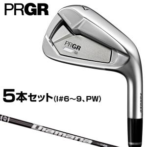 PRGR（プロギア） 正規品 PRGR01アイアン スチールシャフト 5本セット
