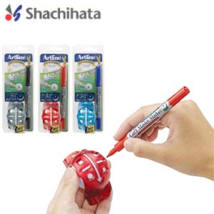 Shachihata シャチハタ 正規品 アートライン ゴルフマスターマーカー (台座×1、ペン×1本)｜ezaki-g