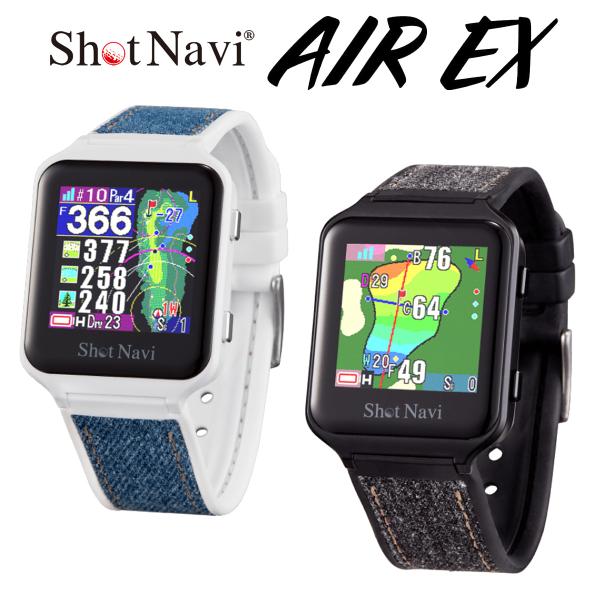 ShotNavi ショットナビ 正規品 AIR EX エアー イーエックス GPS watch ゴル...