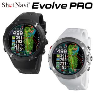 ShotNavi ショットナビ 正規品 Evolve PRO エボルブプロ GPS watch ゴルフナビ ウォッチ 2022モデル 「 腕時計型GPS距離測定器 」｜ezaki-g