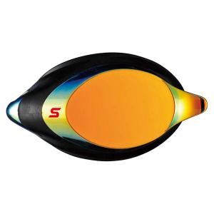 SWANS(スワンズ) PREMIUM ANTI - FOG クッション付度付ミラーレンズ SRXバージョン ( 片眼 1 個 ) フラッシュオレンジ｜ezaki-g
