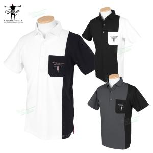 美品】エフアールツーゴルフ 半袖ポロシャツ グリーン バックプリント