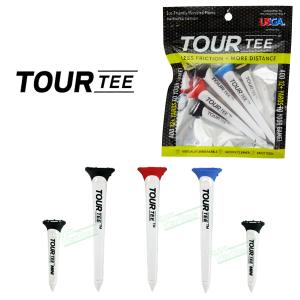 TOUR TEE ツアーティー 正規品 COMBO Pack コンボパック ゴルフティー 「 5本セット(ロング80mm×3、ショート44mm×2) ライト T-490 」