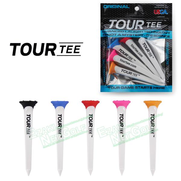 TOUR TEE ツアーティー 正規品 ORIGINAL オリジナル ゴルフティー 「 全長80mm...