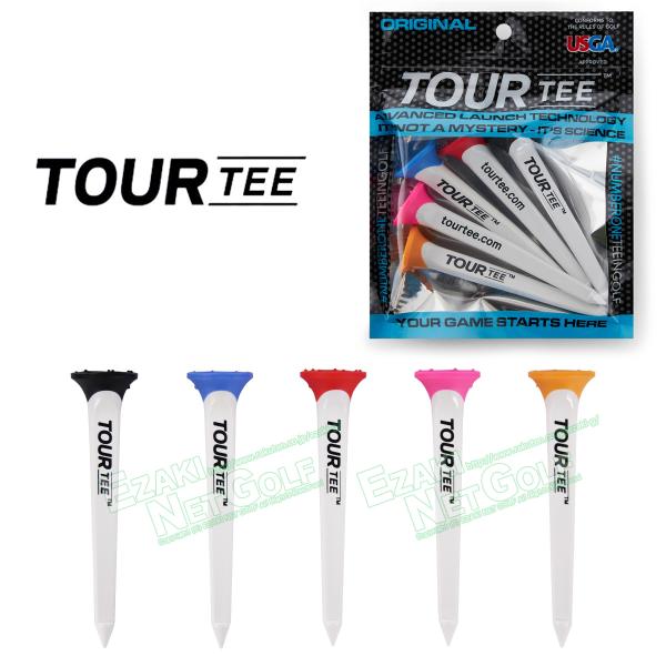 TOUR TEE ツアーティー正規品 ORIGINAL (オリジナル) ゴルフティー 「 5本セット...