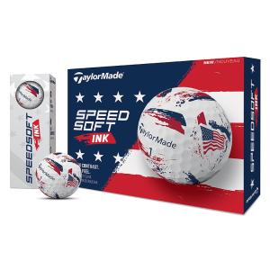 TaylorMade（テーラーメイド） ゴルフ スピードソフト インク ボール