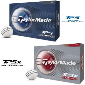TaylorMade テーラーメイド 日本正規品 TP5 STRIPE ストライプ シリーズ 2026新製品 ゴルフボール 1ダース(12個入)