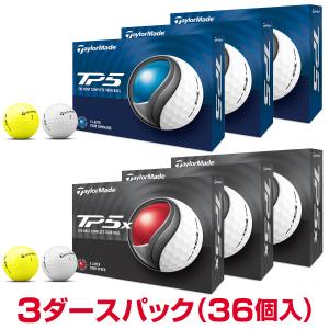 TaylorMade（テーラーメイド） TP5 ゴルフボール 3ダースセット36個