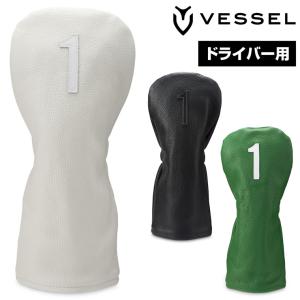 VESSEL ベゼル 正規品 Leather レザー ドライバー用 ヘッドカバー 2024新製品 「 HC1122 」