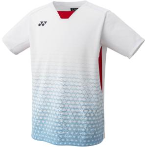 ヨネックス メンズゲームシャツ(フィットスタイル) ホワイト｜ezaki-g