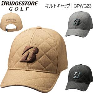 2022年秋冬モデル20%OFF ブリヂストンゴルフ キルトキャップ