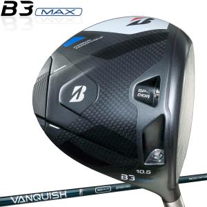 ブリヂストンゴルフ Bシリーズ B3MAX ドライバー VANQUISH BS40 for MAX カーボンシャフト 「BRIDGESTONE GOLF B Series B3MAX DRIVER」｜ezansu-golf