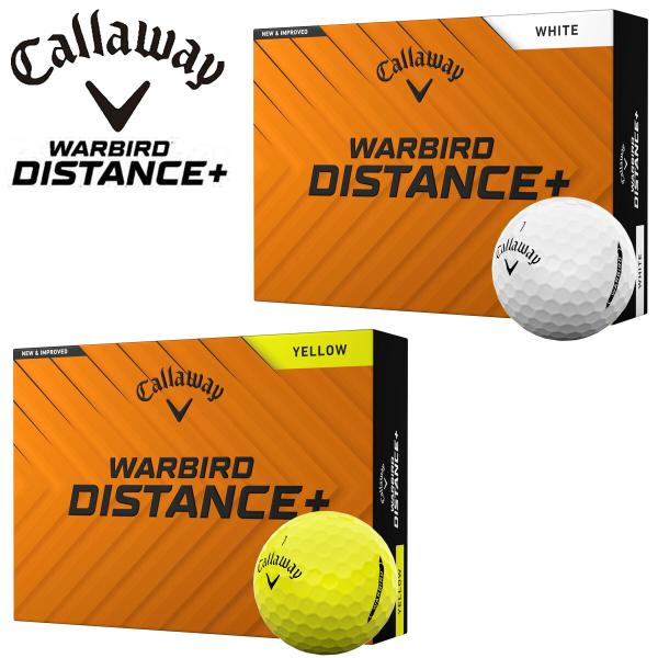 キャロウェイ ウォーバード ディスタンスプラス ゴルフボール 1ダース12個入り CALLAWAY ...