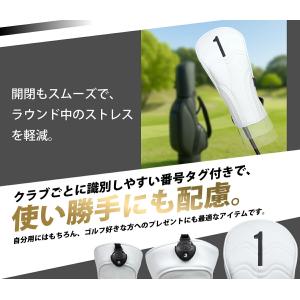 シーケンシャルゴルフ プレミアム ヘッドカバー...の詳細画像3