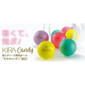 キャスコ キラ キャンディ 2ピースゴルフボー...の詳細画像1