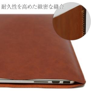 レザー ノートパソコン ケース マックブック ...の詳細画像4