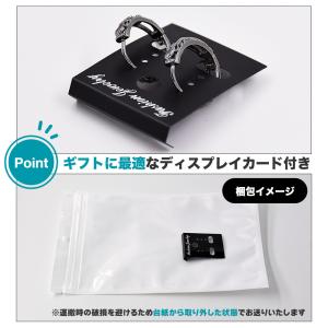 2個セット フープピアス 蛇 龍 尻尾 イヤリ...の詳細画像3