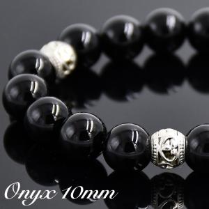 ターコイズ 10mm ブレスレット シルバー ブルー 天然石 青 爽やか 腕輪