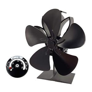 エコファン エコストーブ ストーブファン 薪ストーブ 暖炉 省エネ 電源不要 5枚 羽 ブレード プロペラ