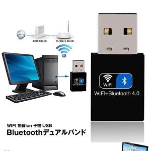 無線LAN 子機 WiFi アダプター Blu...の詳細画像1