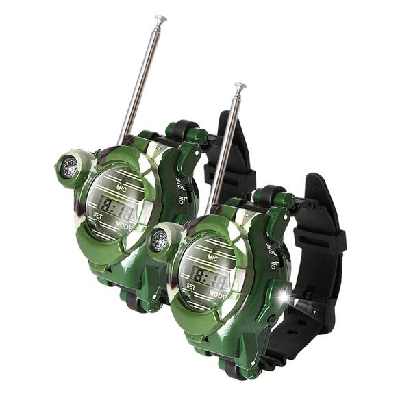 ウォッチ型 探偵 トランシーバー ウォッチ型 子供用 多機能 時計 おもちゃ 通信範囲 150M ス...