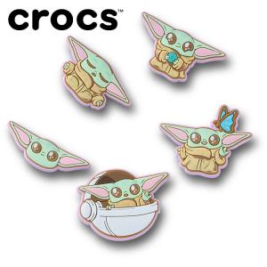 クロックス crocs ジビッツ Star Wars Grogu 5Pck 10018311 アクセサリー メール便送料無料｜イーゾーン スポーツ