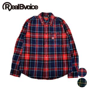 リアルビーボイス RBV MADE IN JAPAN フランネルシャツ 10121-10542 メンズ レディース ユニセックス