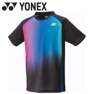 メール便送料無料 ヨネックス ユニゲームシャツ フィットスタイル  テニス バドミントン メンズ レディース 10599-007｜ezone