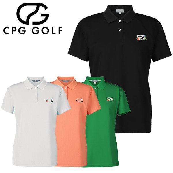 CPG GOLF SIMPLE POLO SS シンプル ポロシャツ レディース 1109-2511...
