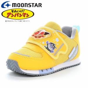 ムーンスター AP C184 イエロー 12187043 アンパンマン 子供靴 キッズ スニーカー