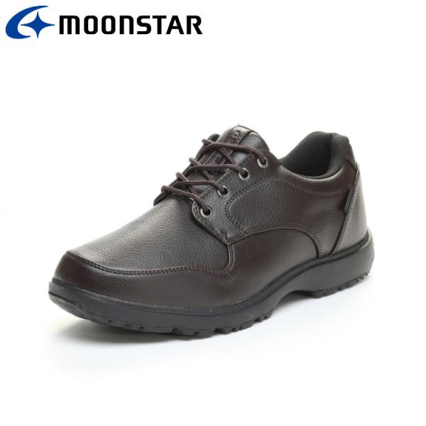 ムーンスター MS RP001 ダークブラウン 12321119 メンズ ウォーキング シューズ