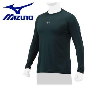 メール便送料無料 ミズノ MIZUNO ローネック/長袖(野球/抗菌防臭/防汚) 12JAAP1034 メンズ レディース｜ezone