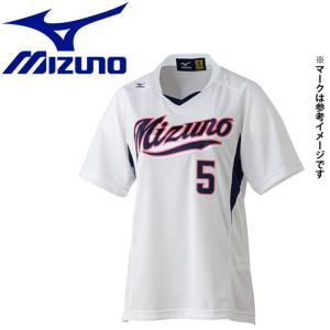 メール便送料無料 ミズノ MIZUNO 野球 ソフトボール ゲームシャツ レディース 12JC4F7014｜ezone