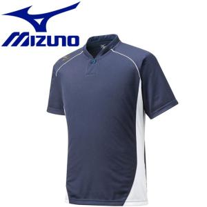 メール便送料無料 ミズノ MIZUNO 野球 グローバルエリート ベースボールシャツ ハーフボタン 小衿タイプ 12JC6L1174