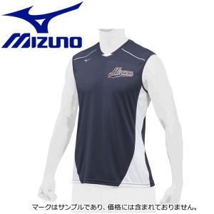 メール便送料無料 ミズノ MIZUNO 野球 ベースボールシャツ ノースリーブ 12JC8L2314 クリアランスセール