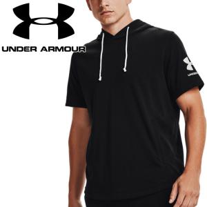 アンダーアーマー UAライバルテリー S/S フーディー 1361447-001 メンズ