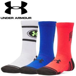 アンダーアーマー UAパフォーマンス テック クルー ソックス (3足セット) 1379521-713 ジュニアの商品画像