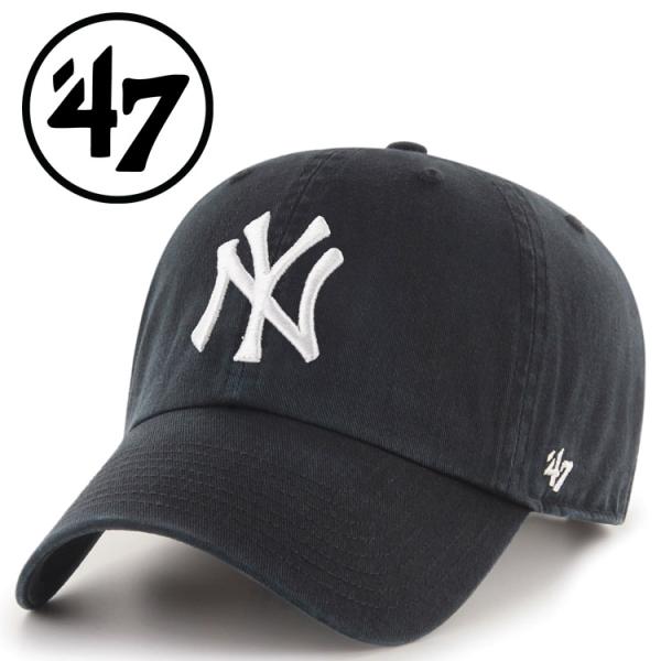 47 フォーティーセブン Yankees Kids 47 CLEAN UP Black YANKEE...