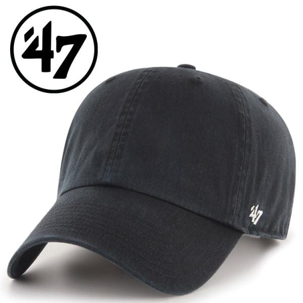47 フォーティーセブン FLAT 47CLEAN UP BLANK BLACK 14751074