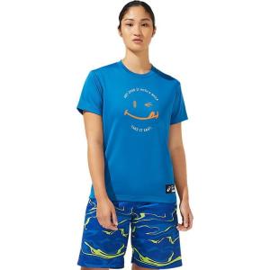  アシックス W’Sグラフィックショートスリーブトップ 2062A048-401 レディース