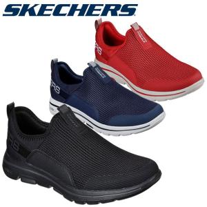 スケッチャーズ GO WALK 5 DOWNDRAFT 216015 メンズシューズ スニーカー 靴 くつ 黒靴 黒スニーカー ブラック