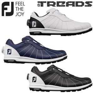 フットジョイ ゴルフ FJ トレッド ボア メンズ ゴルフシューズ Boa 2019モデル スパイクレス