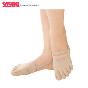 SASAKI 新体操 19.0-22.0cm 5フィンガーデミシューズ BE