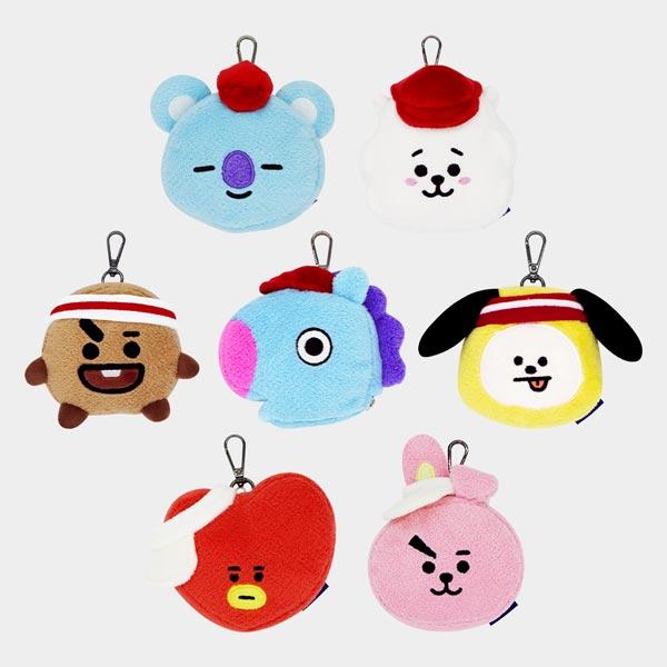 BT21 ゴルフ ボールポーチ ホールインワン HOLE IN ONE キャラクターグッズ