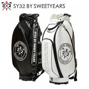 SY32 by SWEET YEARS GOLF SYG ロゴ キャディバッグ 9.5型 SYG-2250｜ezone